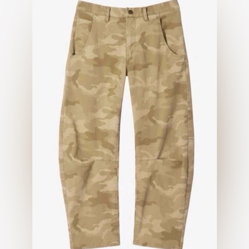 Nili Lotan Emerson Pant in Khaki Camo (size 4)